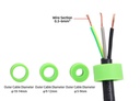 Cable connection waterproof H junction box 4XM25 IP68 - Image 5