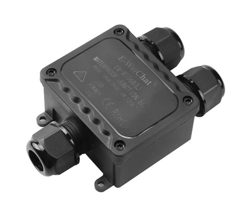 Cable connection waterproof Y junction box 3xM25 IP68 - Image 2