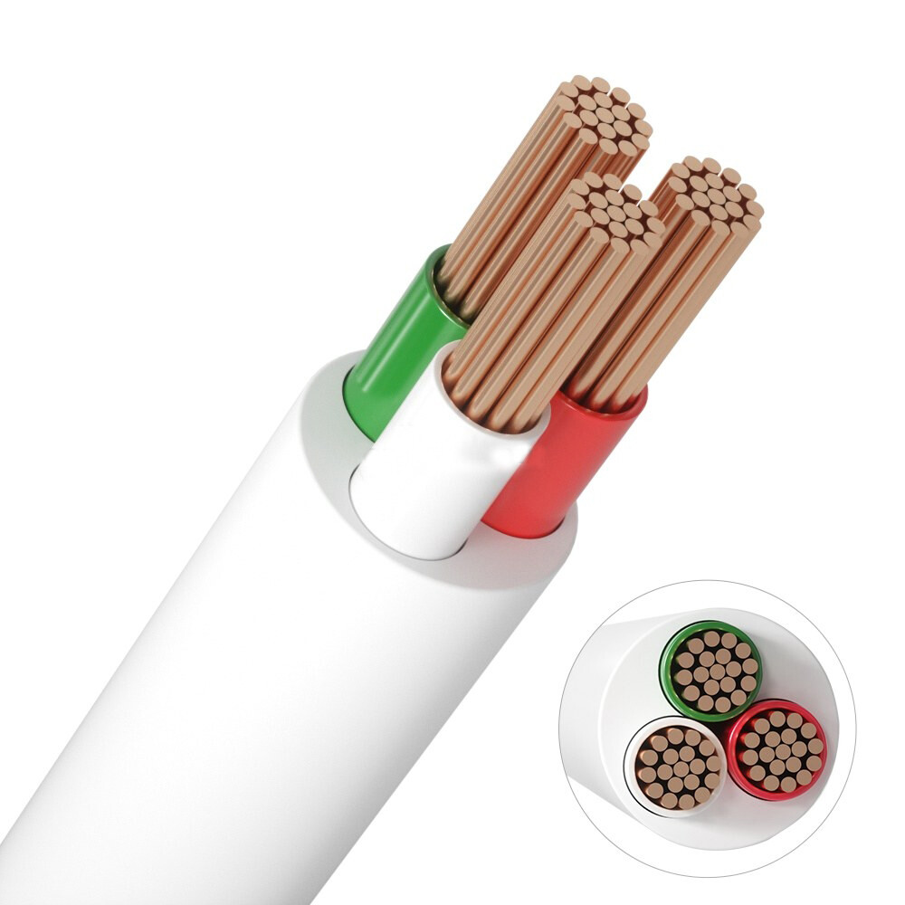 CCT cable white round( Yellow, Black, Red) - Image 2
