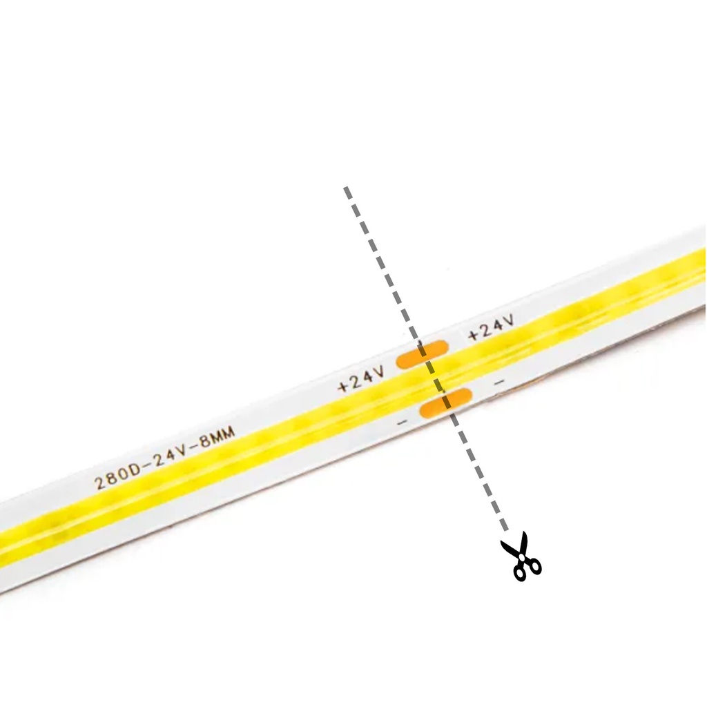 COB strip light 5m, 2700K - Image 3