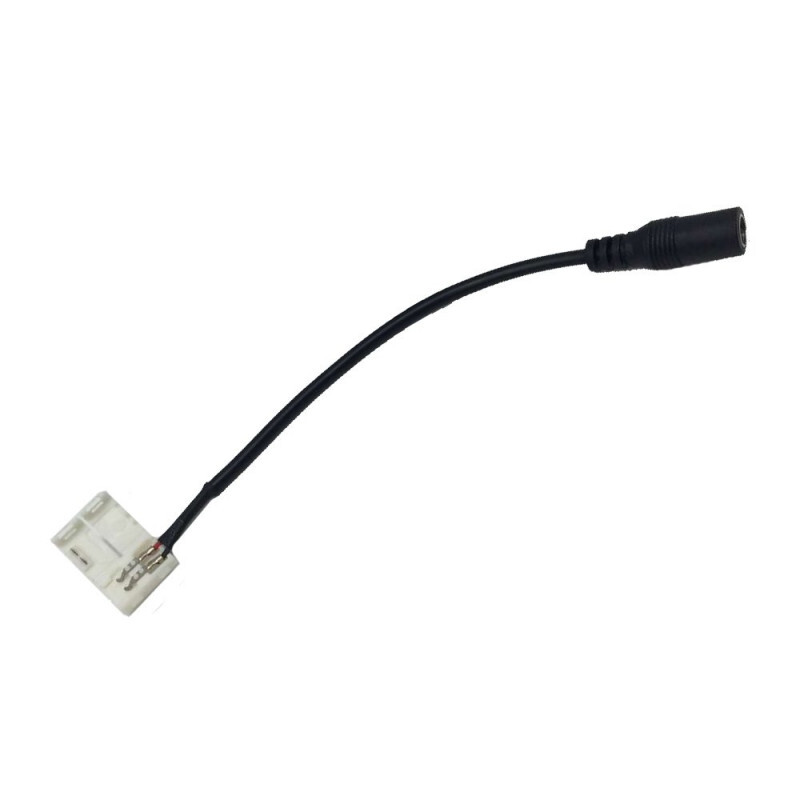 Connection socket Female - 10mm led strip 2.1/5.5mm - Image 3