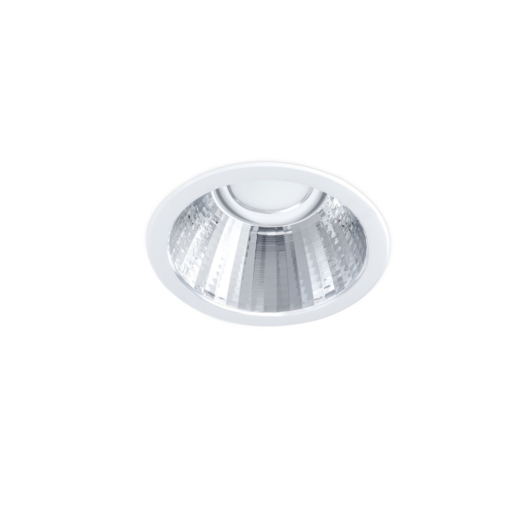 CoreLine Downlight gen5, 9.8W, D150mm, 1200lm, 3000K, UGR19, Facetted reflector, IP20 - Image 2
