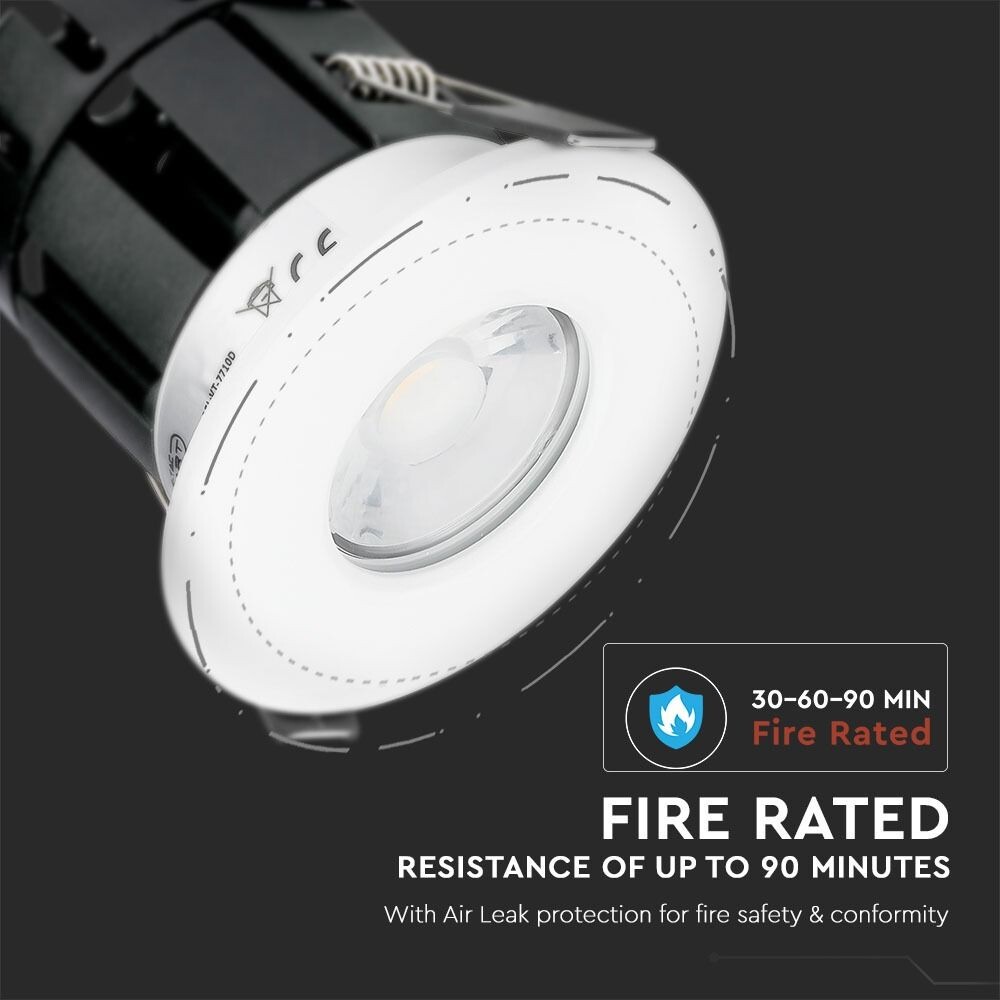 10W Smart fire rated downlight CCT(3IN1) IP65 - Image 8
