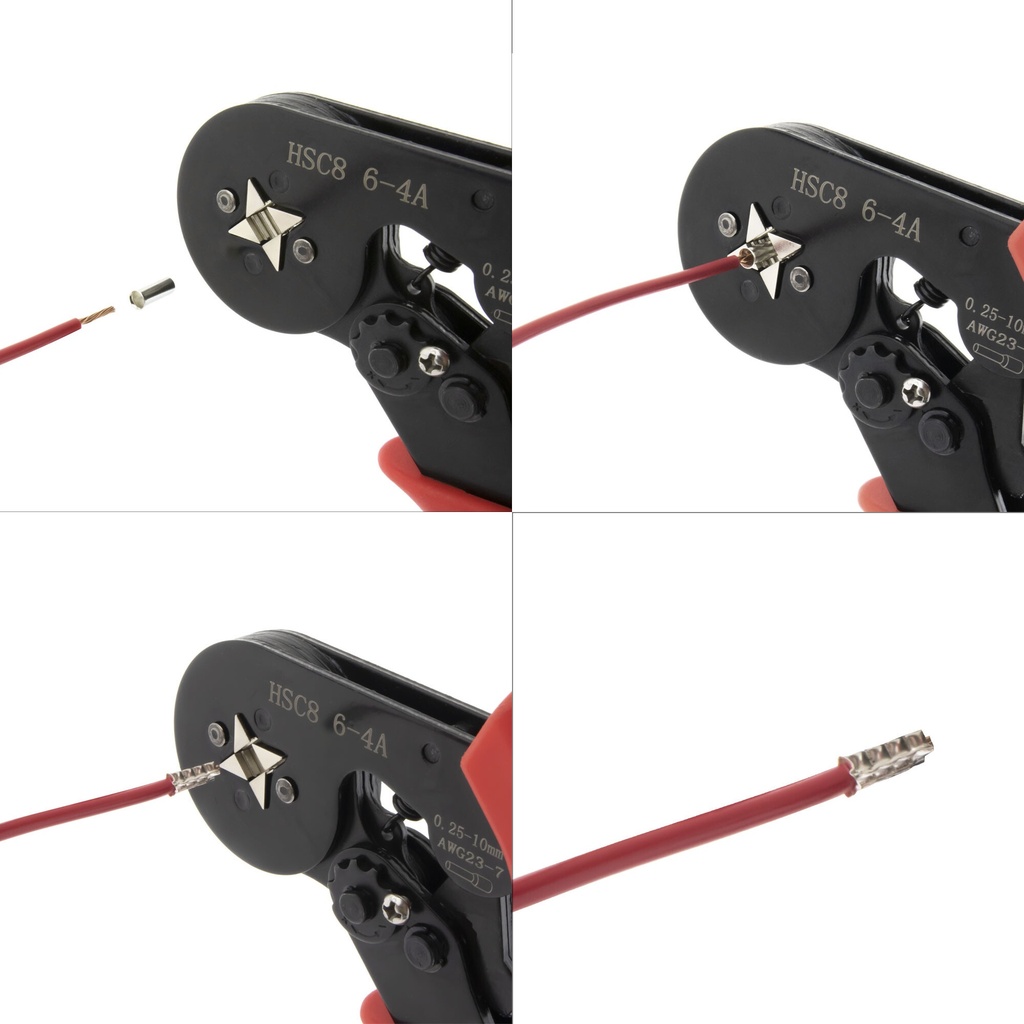 Crimping tool for Cable end sleeves 0,25-10,0mm² - Image 4