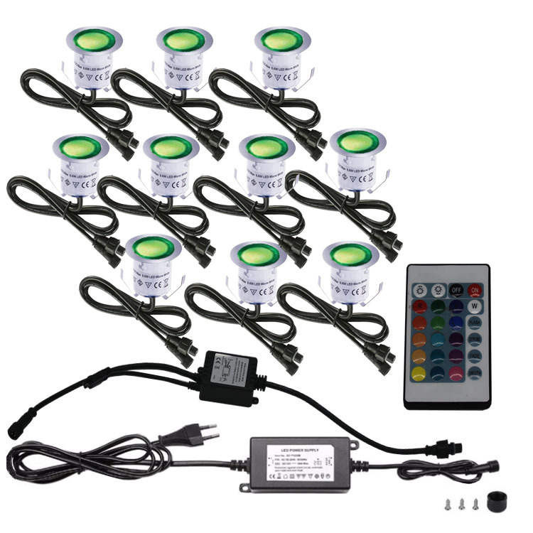 Decklight LED 10-kit RGB 30mm - Image 8