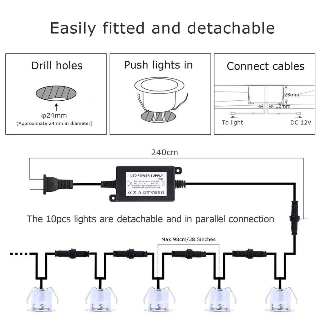 Decklights 16 pack 3000K - Image 7