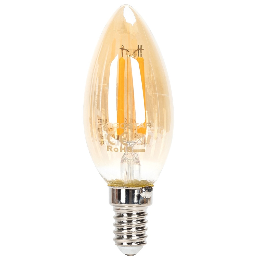 Dimmable filament LED 2200K C35 E14 4W 822 - Image 2