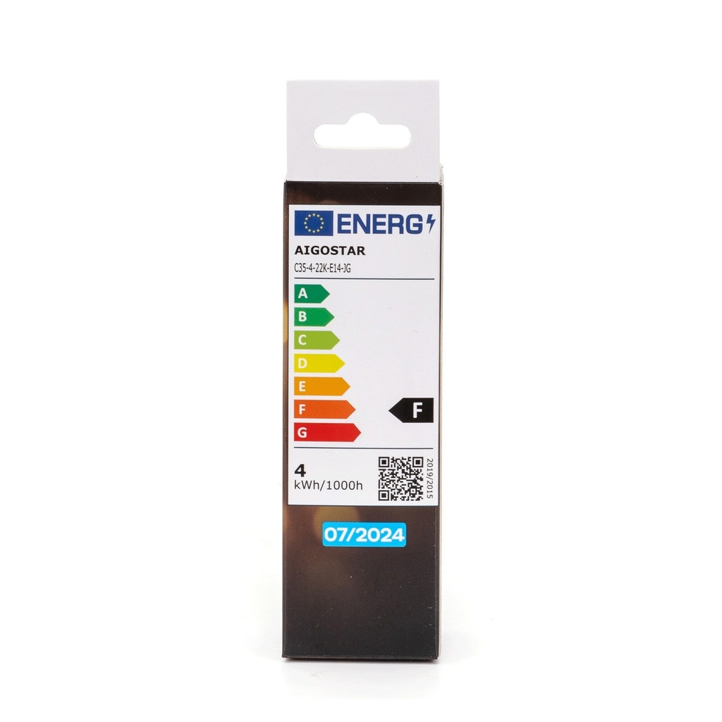 Dimmable filament LED 2200K C35 E14 4W 822 - Image 5