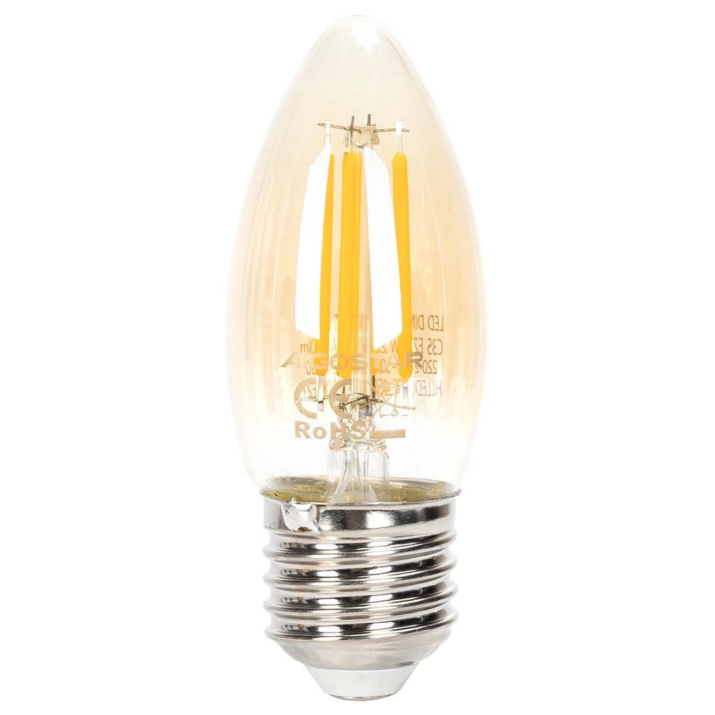 Dimmable filament LED 2200K C35 E27 4W 822 - Image 3