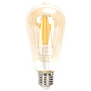 Dimmable filament LED 2200K ST64 E27 6W 822 - Image 2