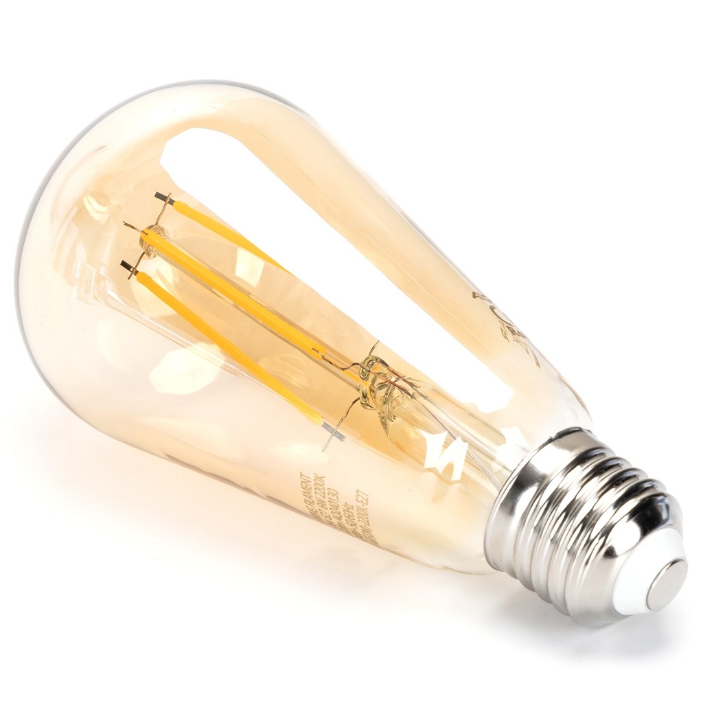 Dimmable filament LED 2200K ST64 E27 6W 822 - Image 3