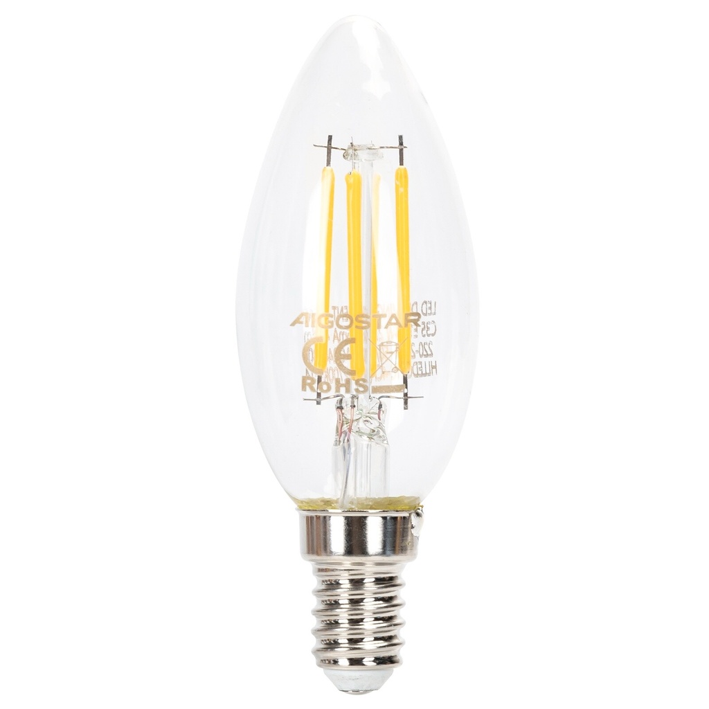 Dimmable filament LED 2700K C35 E14 4W 827 - Image 2