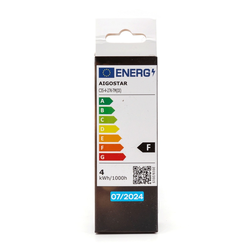 Dimmable filament LED 2700K C35 E27 4W 827 - Image 5
