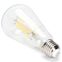 Dimmable filament LED 2700K ST64 E27 6W 827 - Image 2