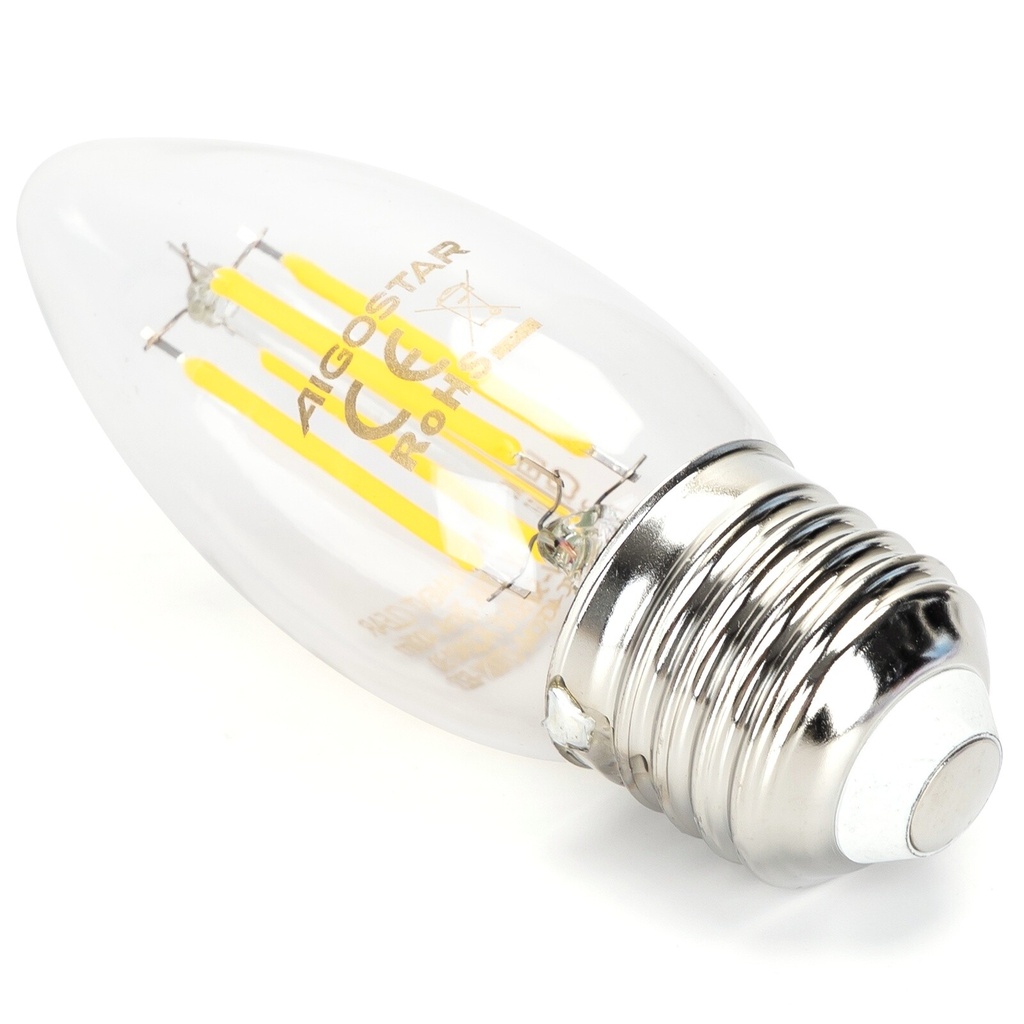 Dimmable filament LED 6500K C35 E27 4W 865 - Image 2
