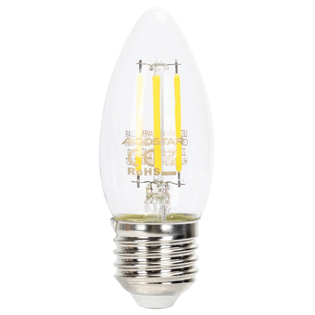 Dimmable filament LED 6500K C35 E27 4W 865 - Image 3