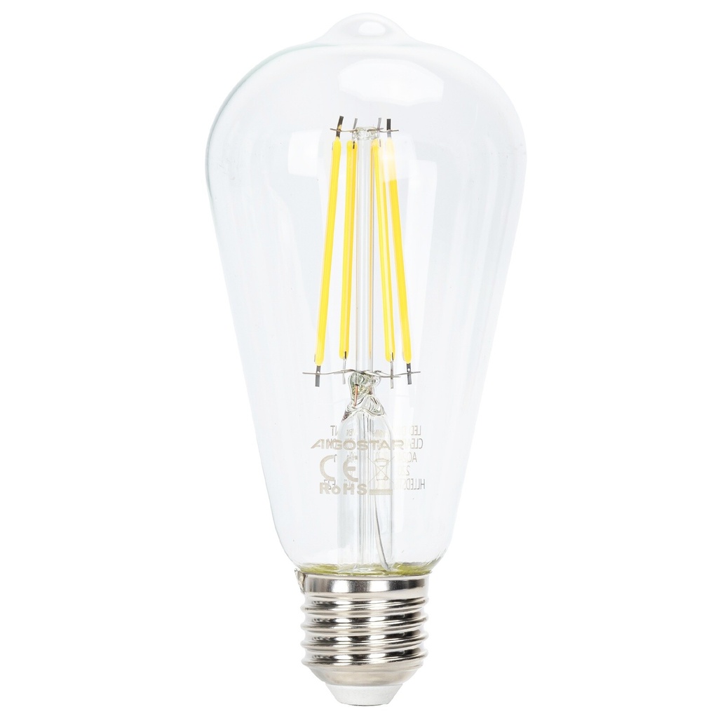 Dimmable filament LED 6500K ST64 E27 6W 865 - Image 2