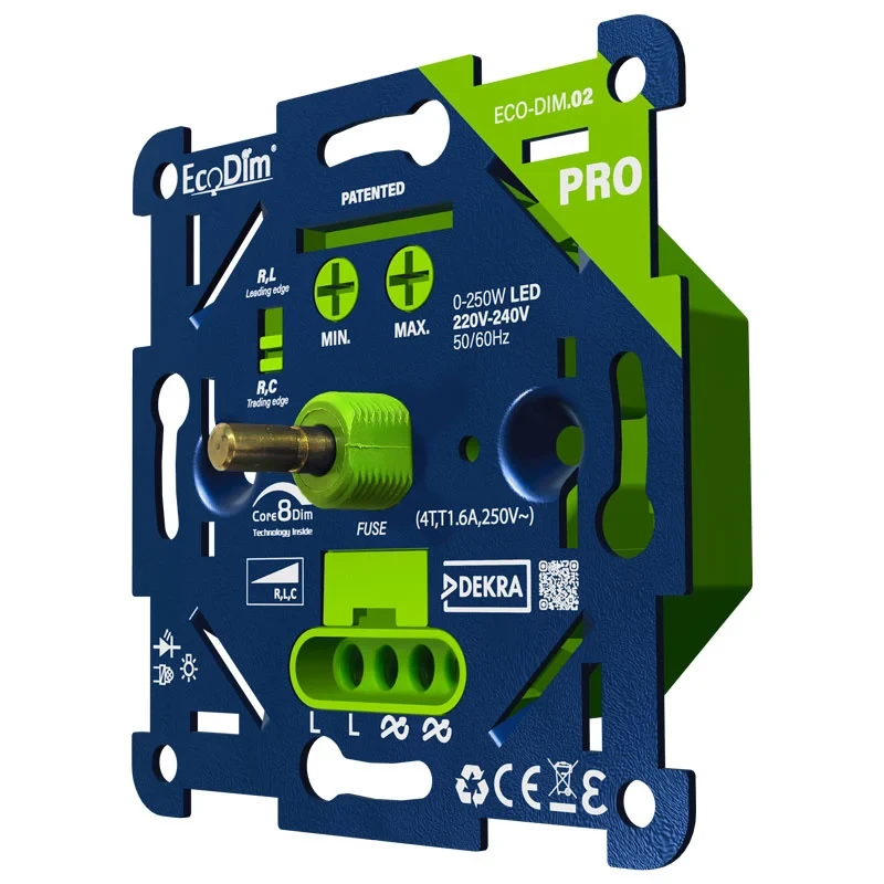 Dimmer ECO-DIM.02 PRO 0-250W (RLC) - Image 2