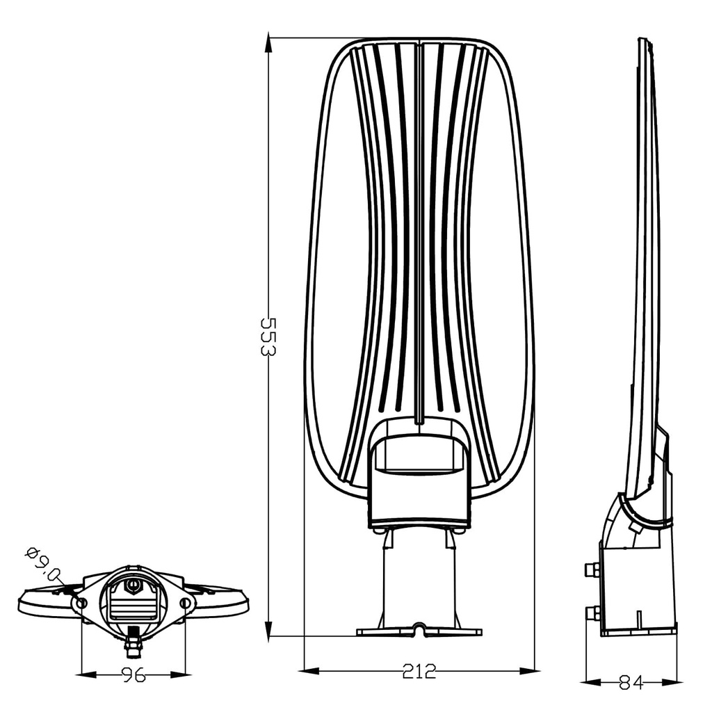 DOB LED Street lighting 100W - Image 5