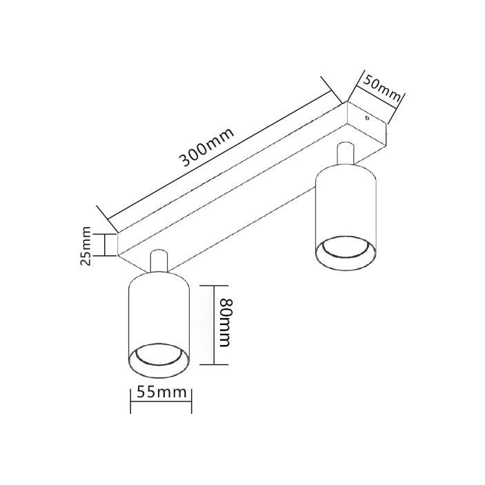 Double spot GU10 - Image 2