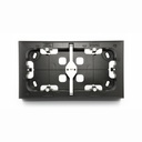 Double surface mount box black Logus90 - Image 2
