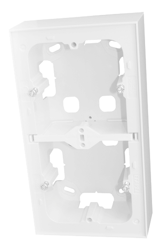Double surface mount box White Logus90 - Image 2