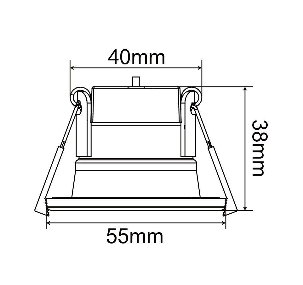 Downlight Skade 4W 4CCT DIM - Image 4