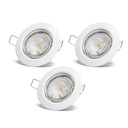 Downlight spot with GU10 lamp 4.5W 3000K 3 pack - Image 5