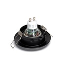 Downlight spot with GU10 lamp 4.5W 3000K black 3 pack - Image 5