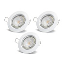 Downlight spot with GU10 lamp 4.5W 6500K 3 pack - Image 5