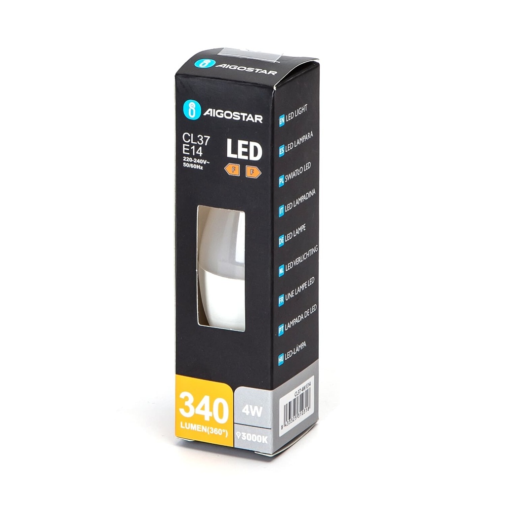 E14 4W warm white CL37 3000K - Image 4