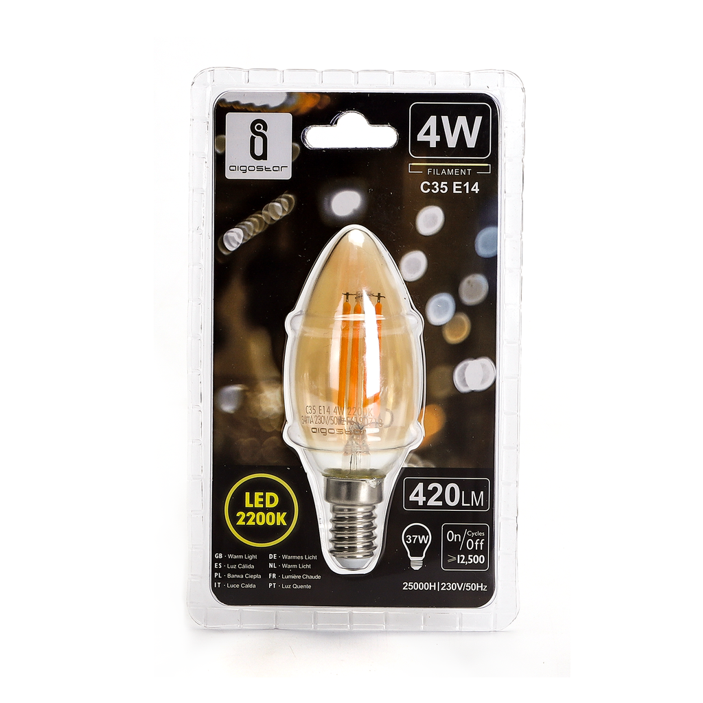 E14  Retro lamp 4W LED, 2200K - Image 7