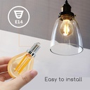 E14  Retro lamp 4W LED, 2200K - Image 5