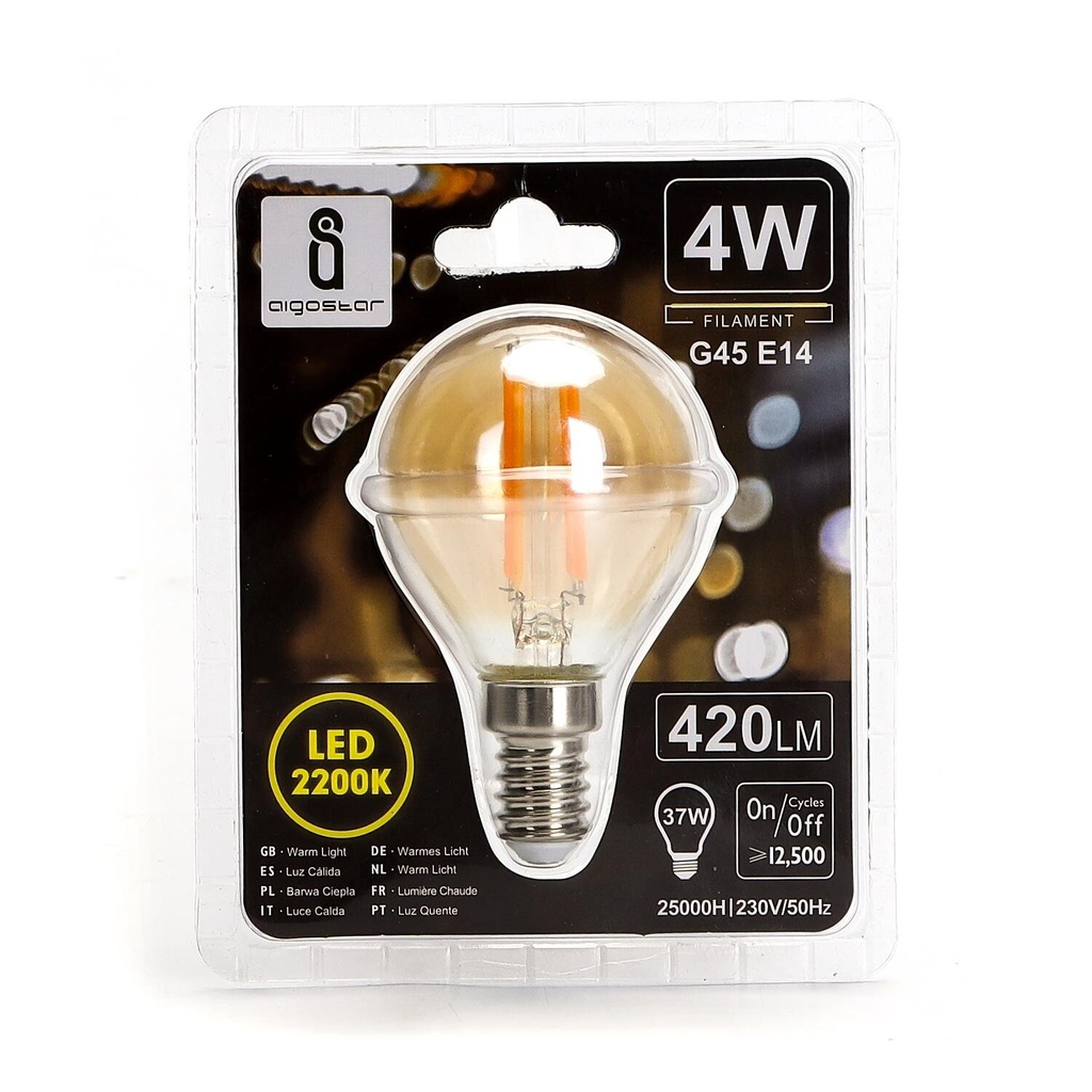 E14  Retro lamp 4W LED, 2200K - Image 7