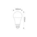 E27 11W 3000K with micro sensor - Image 3