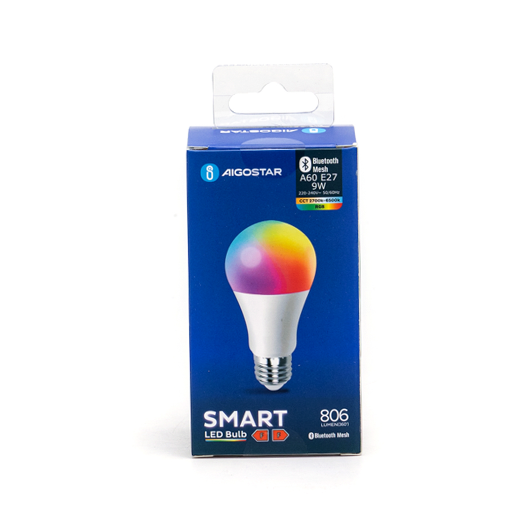 E27 A60 9W RGB+CCT Bluetooth mesh - Image 3