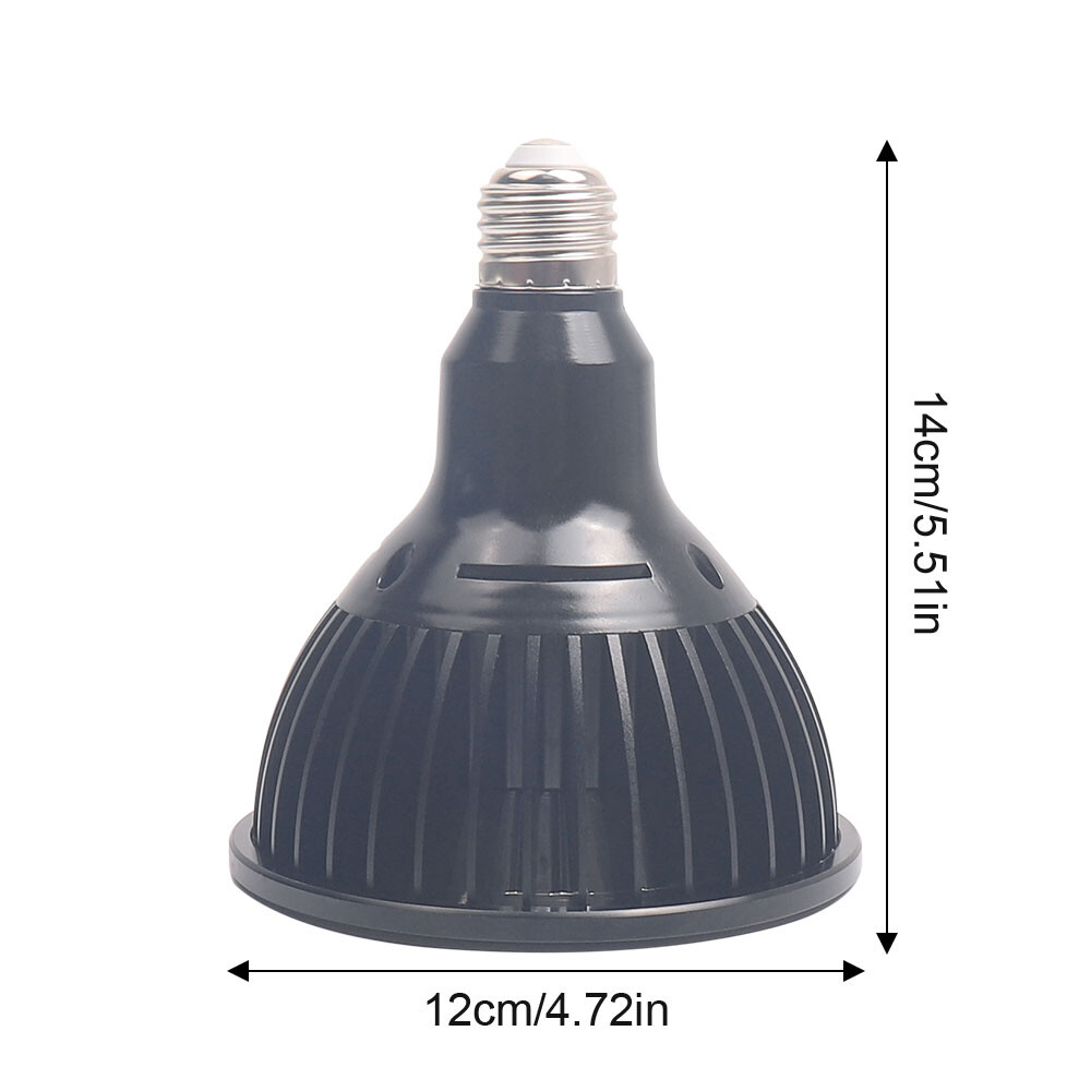 E27 COB plant lamp 100W CW - Image 5