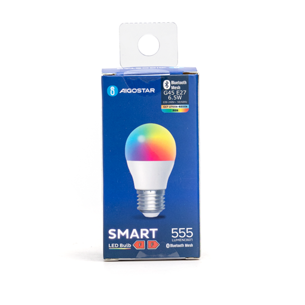 E27 G45 RGB+CCT 6,5W Bluetooth mesh - Image 3