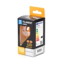 E27 LED filament lamp A60 8W 2200K - Image 2