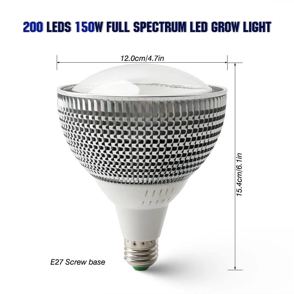 E27 plant lamp 150W Full spectrum - Image 6