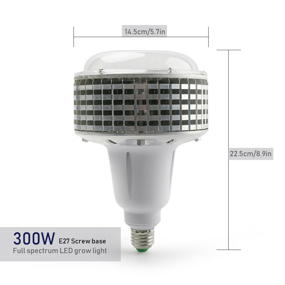 E27 plant lamp 300W Full spectrum - Image 5