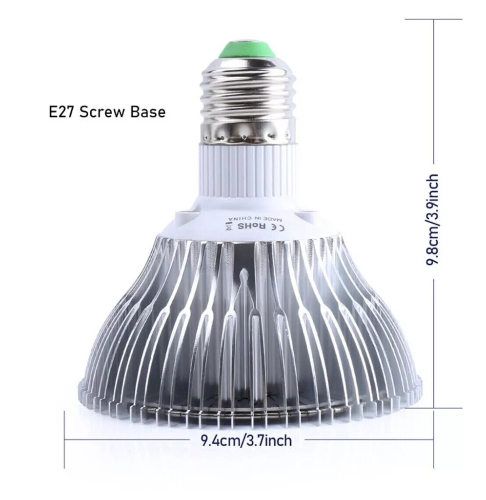 E27 plant lamp 50W Full spectrum - Image 3