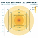 E27 plant lamp 50W Full spectrum - Image 4