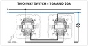 Efapel 2-way switch MEC 21 - Image 2