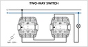 Efapel Two-way Switch IK07 IP65 White - Image 3