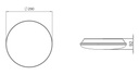 Emergency ceiling light MILO LED SA 3H MT 4000K MD - Image 2