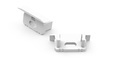 End cap for Aluminum profile recessed 9x16 white - Image 2