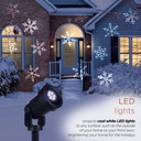 Entac LED Projector snoflakes - Image 3