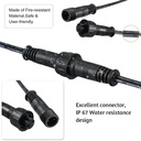 Extension cable for decklight 1m - Image 2
