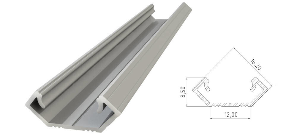 Fastening clip corner profile, TR - Image 2